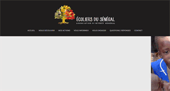 Desktop Screenshot of ecoliersdusenegal.org